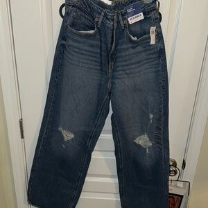 Old Navy Sky-Hi Wide Leg jeans size 12 NWT